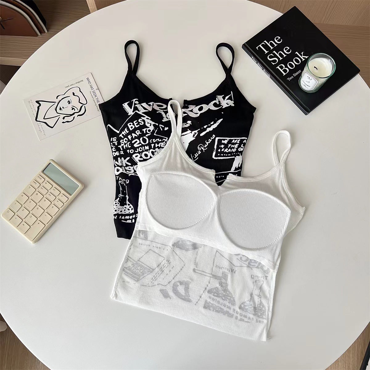 Pure Desire Style Short Letter Printing Sling